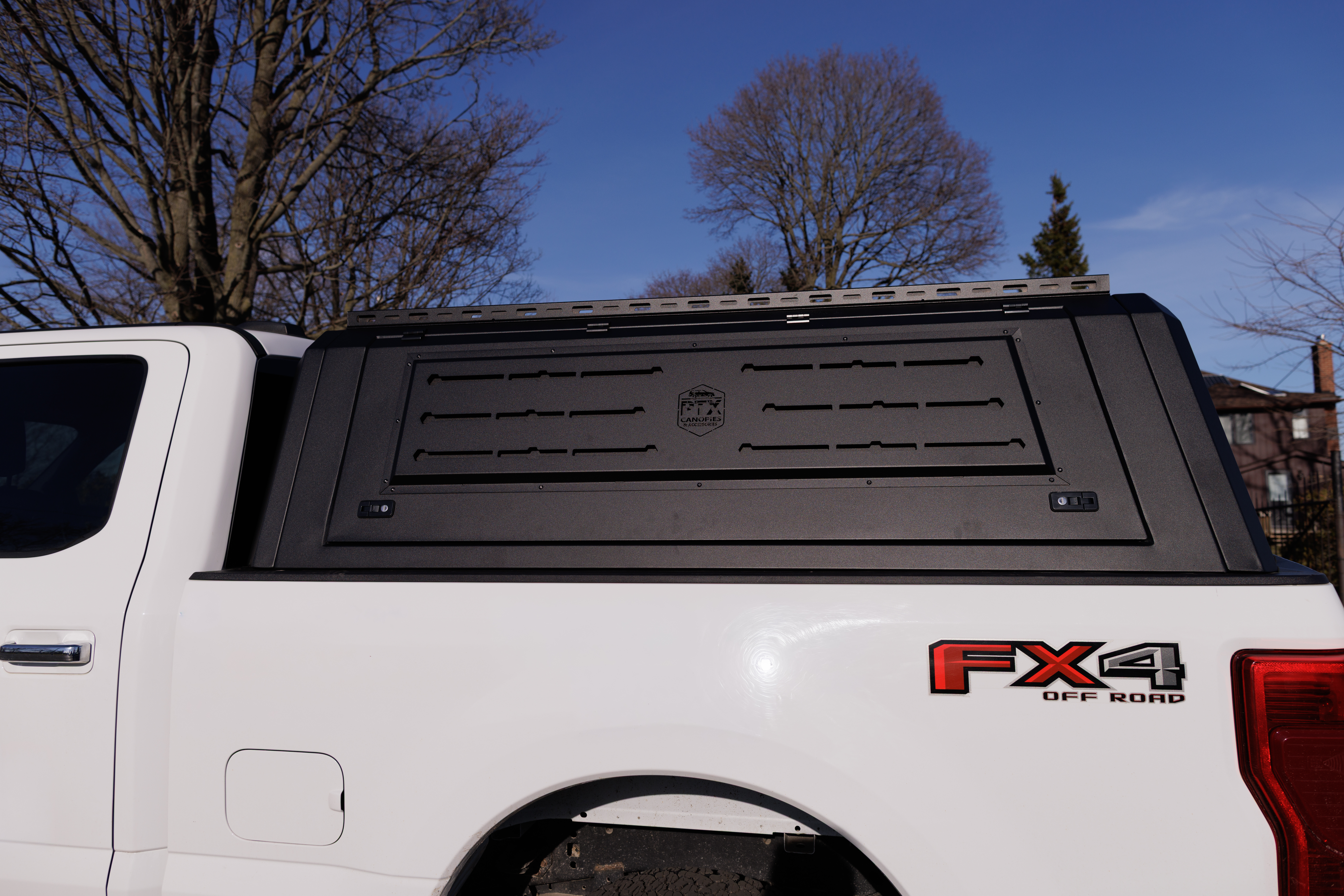 PTX Canopy on Ford F-250 — customer James Garlick, Ajax ON
